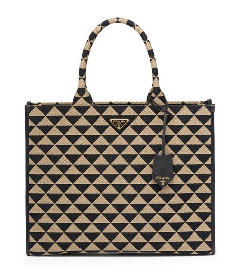 prada large symbole tote